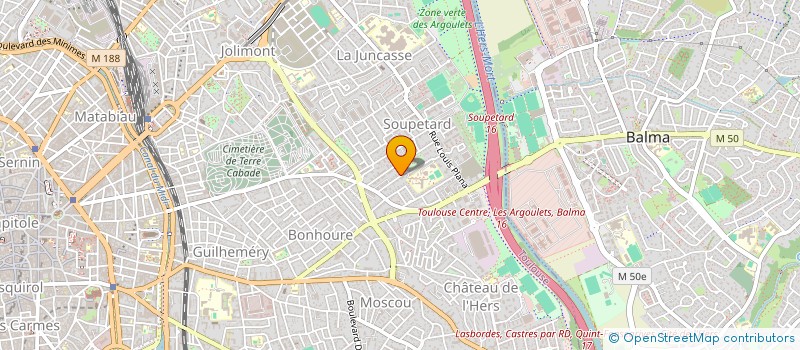 localisation de l'entreprise MADAME MARLENE MARTIN à TOULOUSE