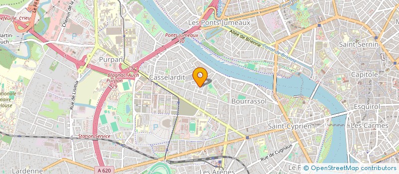 localisation de l'entreprise MADAME MARLENE MARTINEZ à TOULOUSE