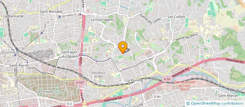 localisation de l'entreprise MADAME MARLENE MARTINHO  MARSEILLE