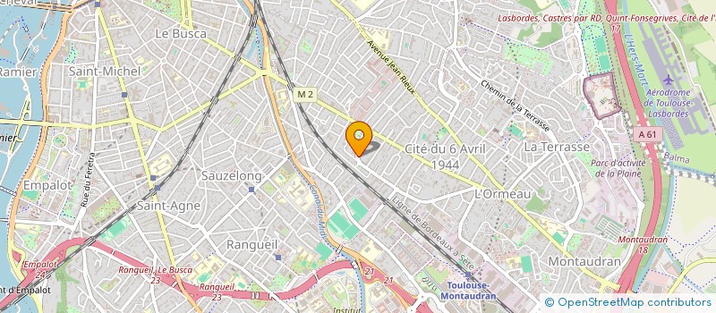 localisation de l'entreprise MADAME MARLENE MASQUERE à TOULOUSE