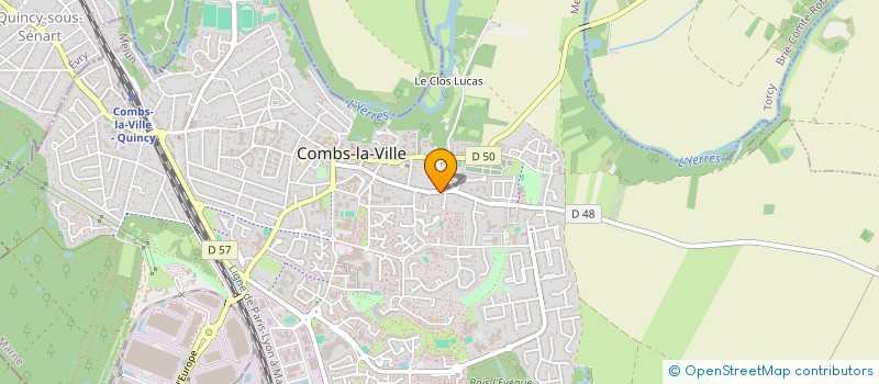 localisation de l'entreprise MADAME MARLENE MIRANDA ALVES  COMBS-LA-VILLE