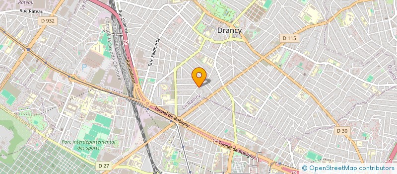 localisation de l'entreprise MADAME MARLENE MOCQUET à DRANCY