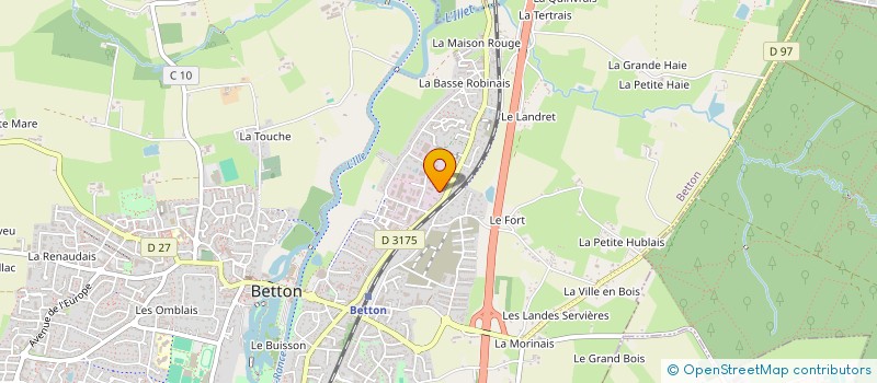 localisation de l'entreprise MADAME MARLENE MONTOLE NGOKA  BETTON