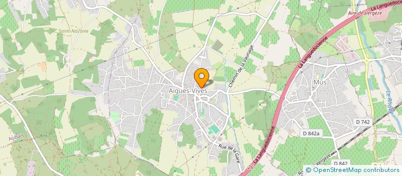 localisation de l'entreprise MADAME MARLENE MOUCHET à AIGUES-VIVES