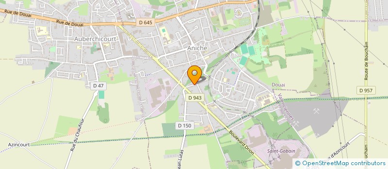 localisation de l'entreprise MADAME MARLENE MWANZA MBOMBO  ANICHE