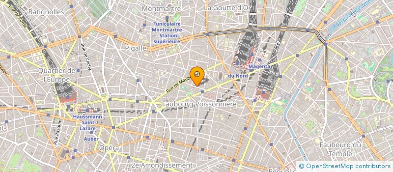 localisation de l'entreprise MADAME MARLENE NICOLAS  PARIS