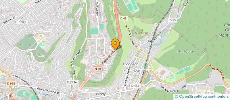 localisation de l'entreprise MADAME MARLENE PAPADOPOULOS  ROUEN