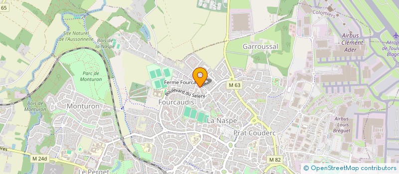 localisation de l'entreprise MADAME MARLENE PAULY à COLOMIERS