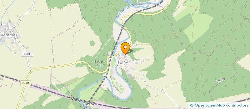 localisation de l'entreprise MADAME MARLENE PLADYS  JAULNY