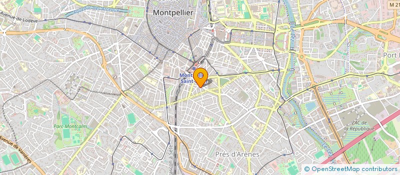 localisation de l'entreprise MADAME MARLENE POIRIEZ à MONTPELLIER