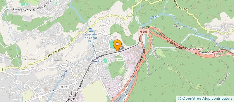 localisation de l'entreprise MADAME MARLENE POLETTI  PASSY