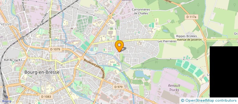 localisation de l'entreprise MADAME MARLENE PROST à BOURG-EN-BRESSE