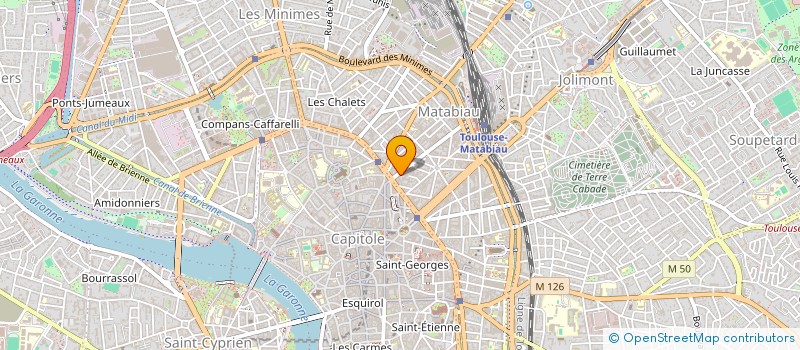 localisation de l'entreprise MADAME MARLENE PUCCIO à TOULOUSE