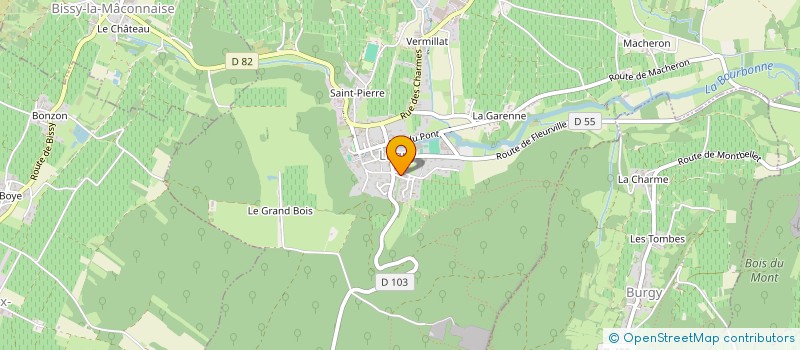 localisation de l'entreprise MADAME MARLENE PUPIER à LUGNY