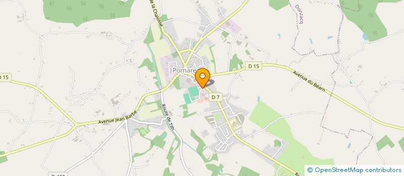 localisation de l'entreprise MADAME MARLENE REVEL  POMAREZ