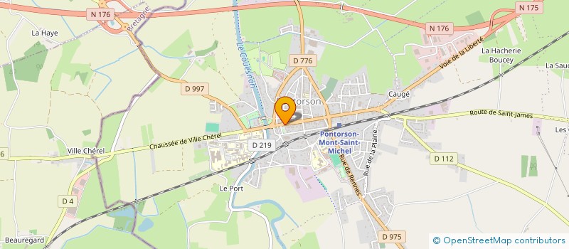 localisation de l'entreprise MADAME MARLENE RIHOUEY  DUCEY-LES CHERIS