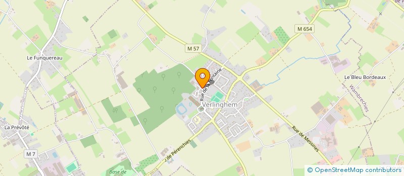 localisation de l'entreprise MADAME MARLENE ROCHE  VERLINGHEM