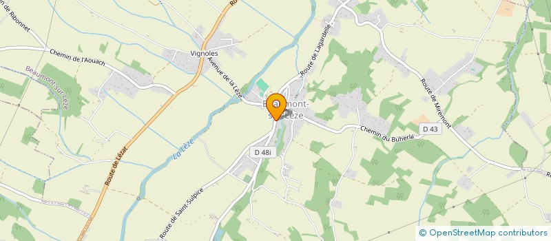 localisation de l'entreprise MADAME MARLENE SENSEBY  BEAUMONT-SUR-LEZE