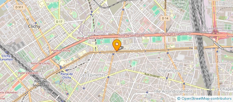 localisation de l'entreprise MADAME MARLENE SOARES  PARIS