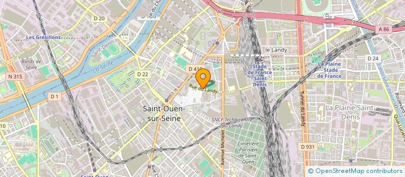 localisation de l'entreprise MADAME MARLENE SOLEIL à SAINT-DENIS