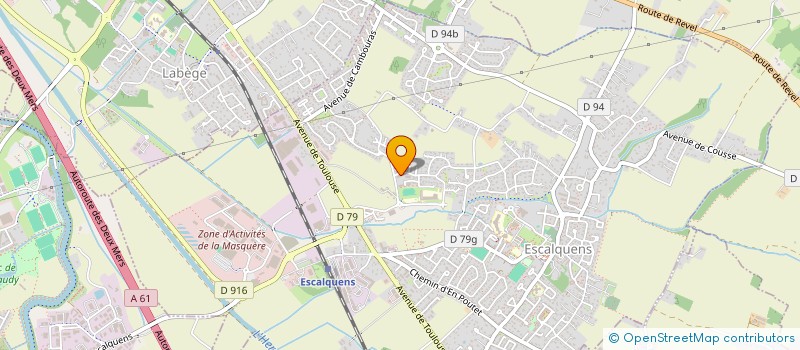 localisation de l'entreprise MADAME MARLENE TAGNERES  ESCALQUENS