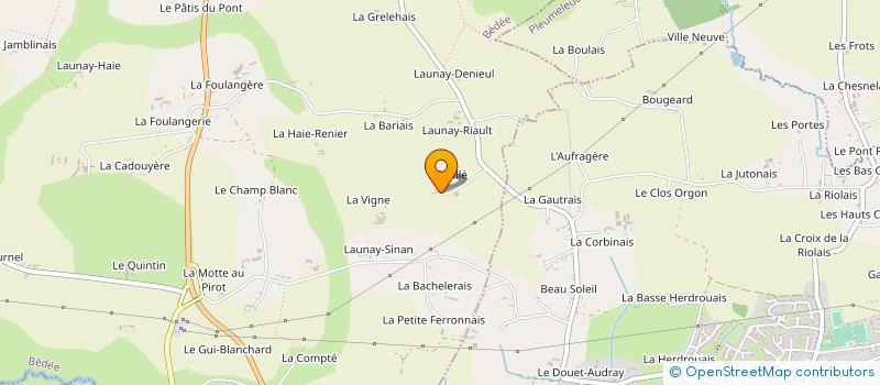 localisation de l'entreprise MADAME MARLENE TOSTIVINT  BEDEE