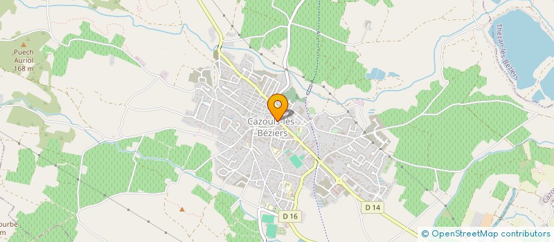 localisation de l'entreprise MADAME MARLENE VEDRENNE  VALRAS-PLAGE