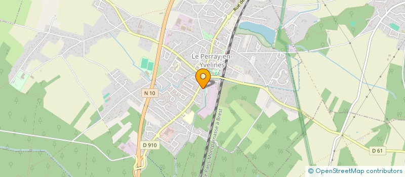 localisation de l'entreprise MADAME MARLENE VENDRAMELLI à LE PERRAY-EN-YVELINES