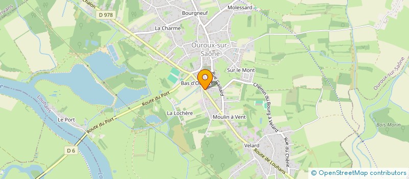 localisation de l'entreprise MADAME MARLENE VERY  SAINT-GERMAIN-DU-PLAIN