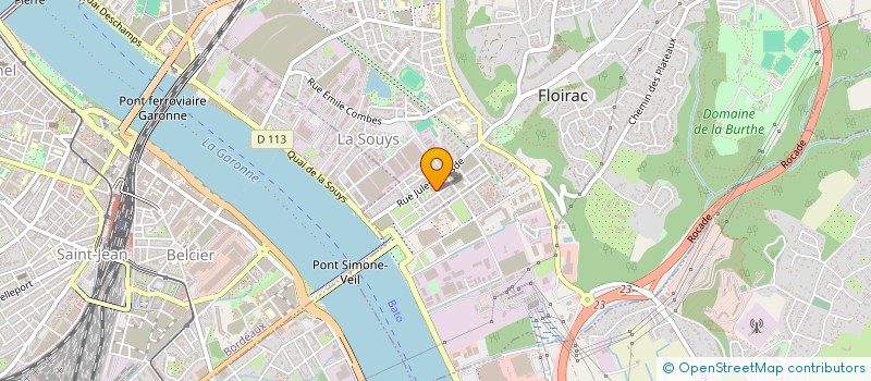 localisation de l'entreprise MADAME MARLENE VIARDOT à FLOIRAC