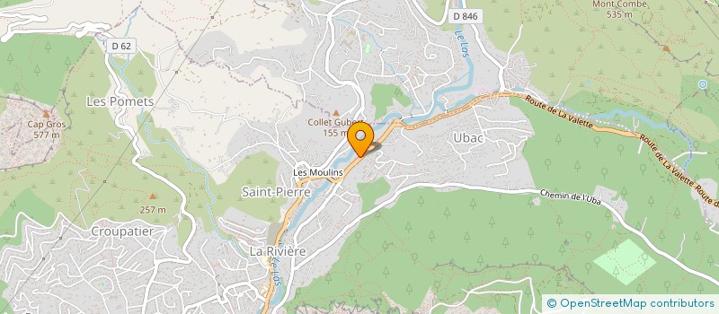 localisation de l'entreprise MADAME MARLENE VIDAL  TOULON