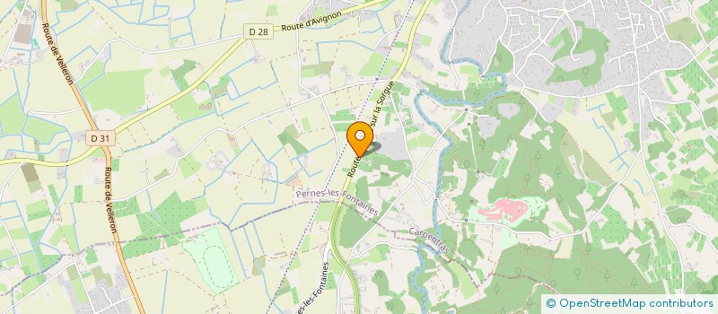 localisation de l'entreprise MADAME MARLENE VIOLES  PERNES-LES-FONTAINES