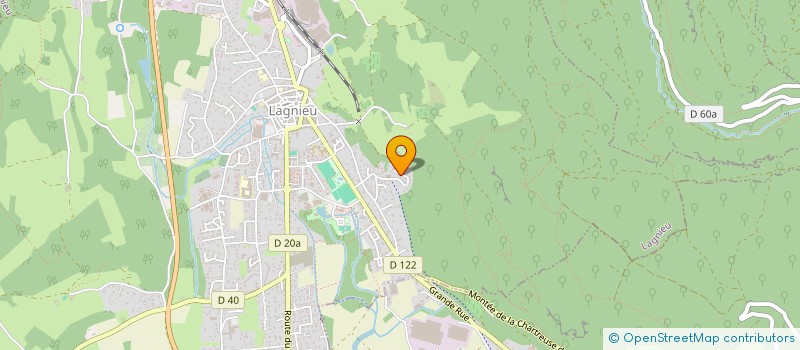 localisation de l'entreprise MADAME MARLETE QUINTINO  LAGNIEU