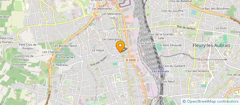 localisation de l'entreprise MADAME MARLEY THERESIN à ORLEANS
