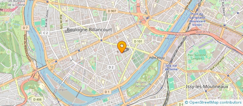 localisation de l'entreprise MADAME MARLI FERREIRA DOS SANTOS à BOULOGNE-BILLANCOURT