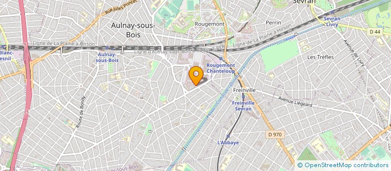 localisation de l'entreprise MADAME MARLIE DIALLO à AULNAY-SOUS-BOIS