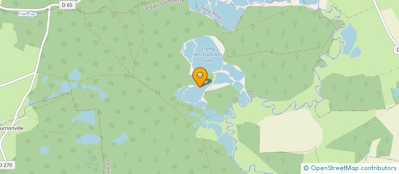 localisation de l'entreprise MADAME MARLIES DE DONCKER  LE VIEIL-DAMPIERRE