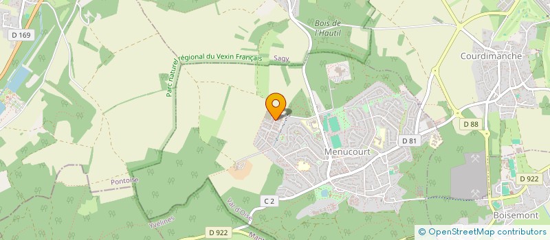 localisation de l'entreprise MADAME MARLIN BOTROS  MENUCOURT