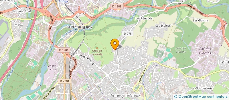 localisation de l'entreprise MADAME MARLINE NAYAGOM  CHARVONNEX