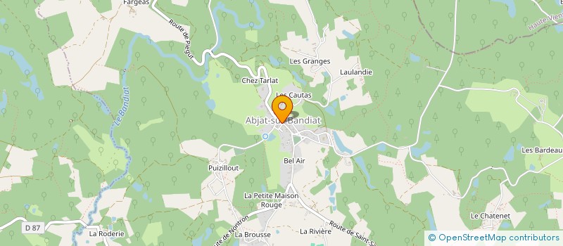 localisation de l'entreprise MADAME MARLOES VENEMA  ABJAT-SUR-BANDIAT