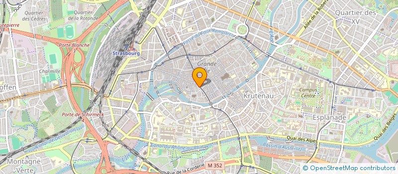 localisation de l'entreprise MADAME MARLONE BERTRAND  STRASBOURG