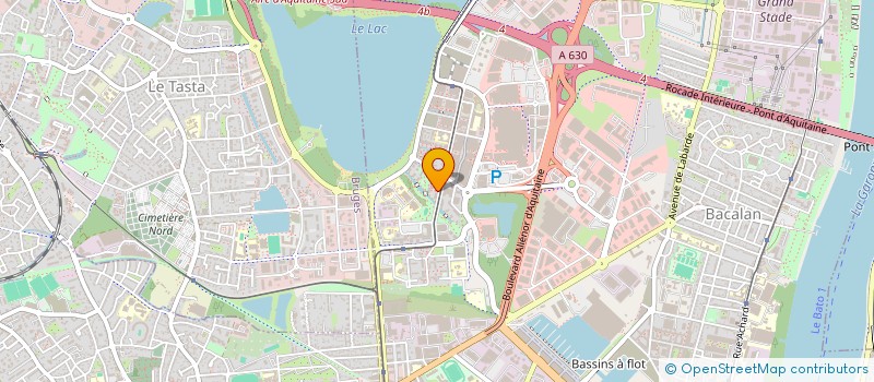 localisation de l'entreprise MADAME MARLY-MELISSA CLAVEYROLES  BORDEAUX