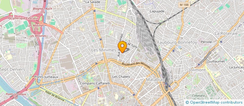 localisation de l'entreprise MADAME MARLY PAPAIX  TOULOUSE