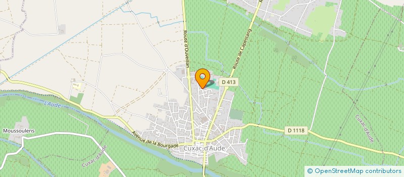 localisation de l'entreprise MADAME MARLYNE SALAIX  CUXAC-D'AUDE
