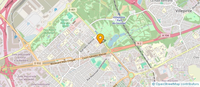 localisation de l'entreprise MADAME MARLYSE EBOUMBOU  AULNAY-SOUS-BOIS