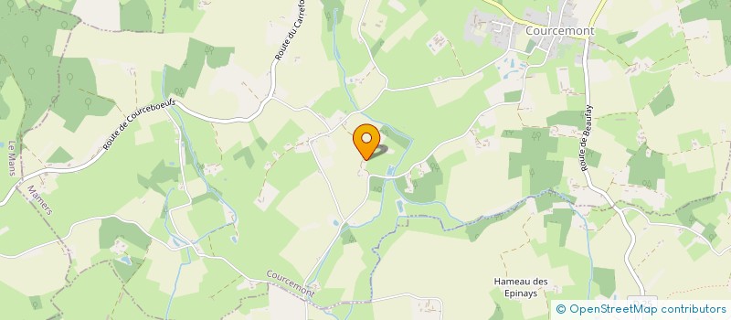 localisation de l'entreprise MADAME MARLYSE FARCY  COURCEMONT