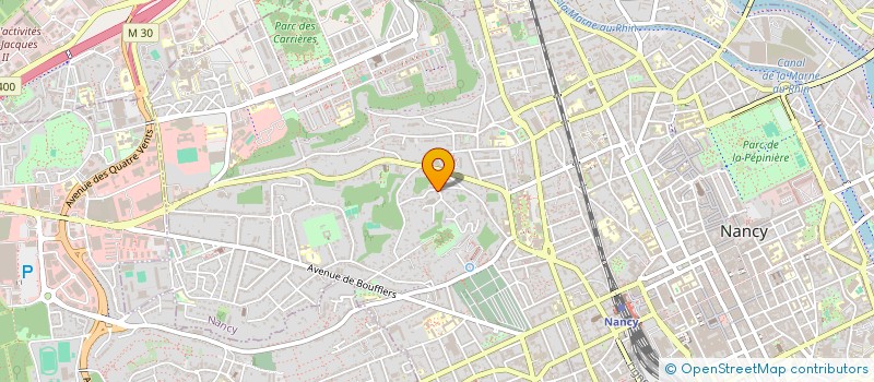 localisation de l'entreprise MADAME MARLYSE REIN  NANCY