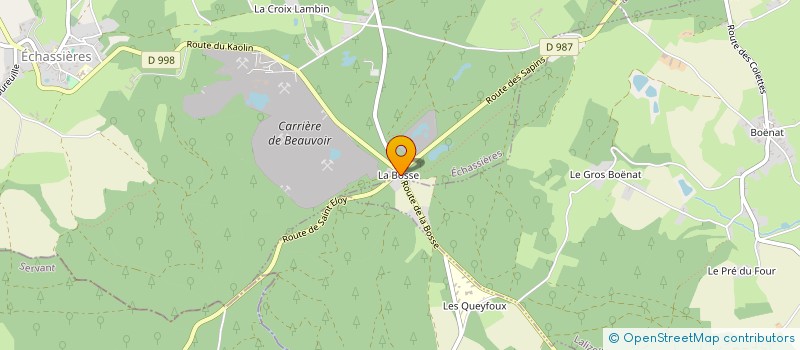 localisation de l'entreprise MADAME MARMEN BECHADE à LALIZOLLE