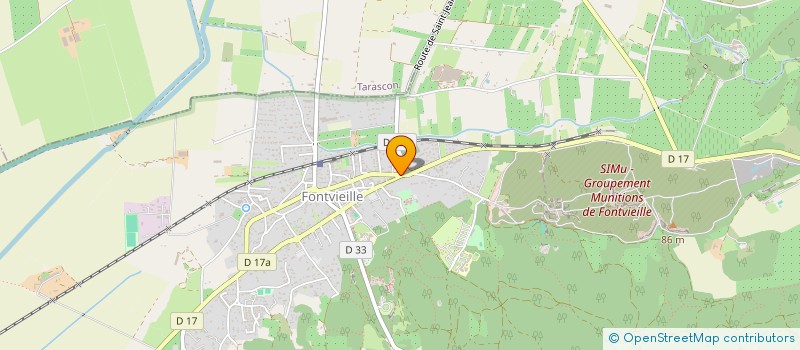 localisation de l'entreprise MADAME MARNIA GAFRI  FONTVIEILLE