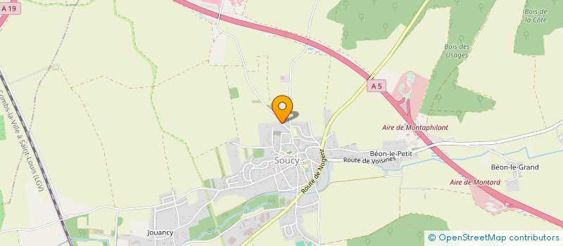 localisation de l'entreprise MADAME MARNIE ACHARD  SOUCY